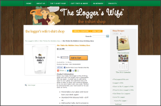 cafepress the loggers wife